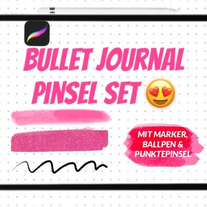 Procreate Bullet Journal Doodle Set