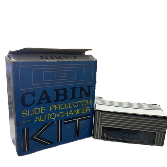 Vintage Cabin Slide Projector With Auto Changer and Cooler Etsy