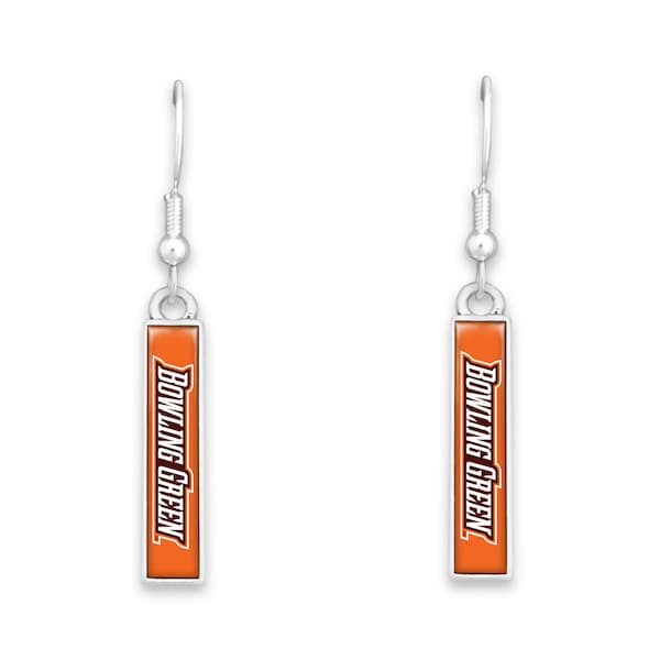 Bowling Green Rectangle Dangle Earrings