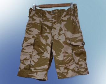 Short militaire pour hommes provenant des ressources de l'armée britannique, short de combat léger du désert dpm, pantalon cargo DDPM surplus militaire