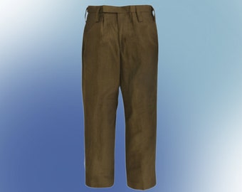 Pantalon militaire britannique, robe de caserne - pantalons de soldats d'occasion, surplus militaire