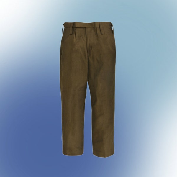 Pantalon militaire britannique, robe de caserne - pantalons de soldats d'occasion, surplus militaire