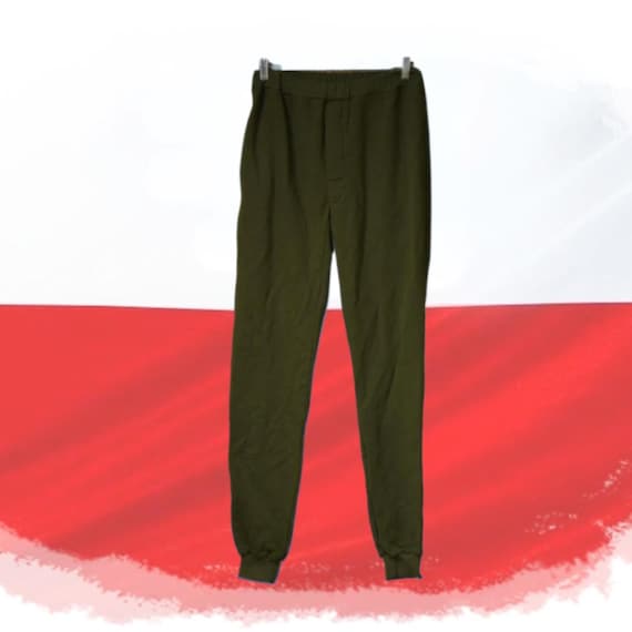 Vintage Polish Men s Long Johns Olive Military Underwear Heated Trousers Military Surplus 6 10 Etsy Australia