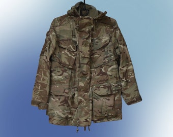 Parka jacket of british army Smock combat with waterproof & mvp liner, mtp camouflage, PCS, military surplus