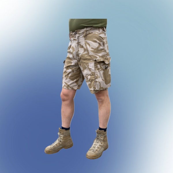 British Army Shorts - Shorts Combat Tropical Desert DPM, British summer shorts, military surplus