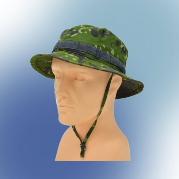 Danish Army Hat M84 Camo, drawstring, military Surplus