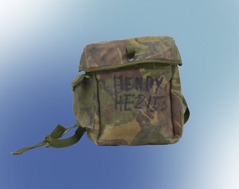 British Military Haversack bag - gas mask bag, good condition, military surplus