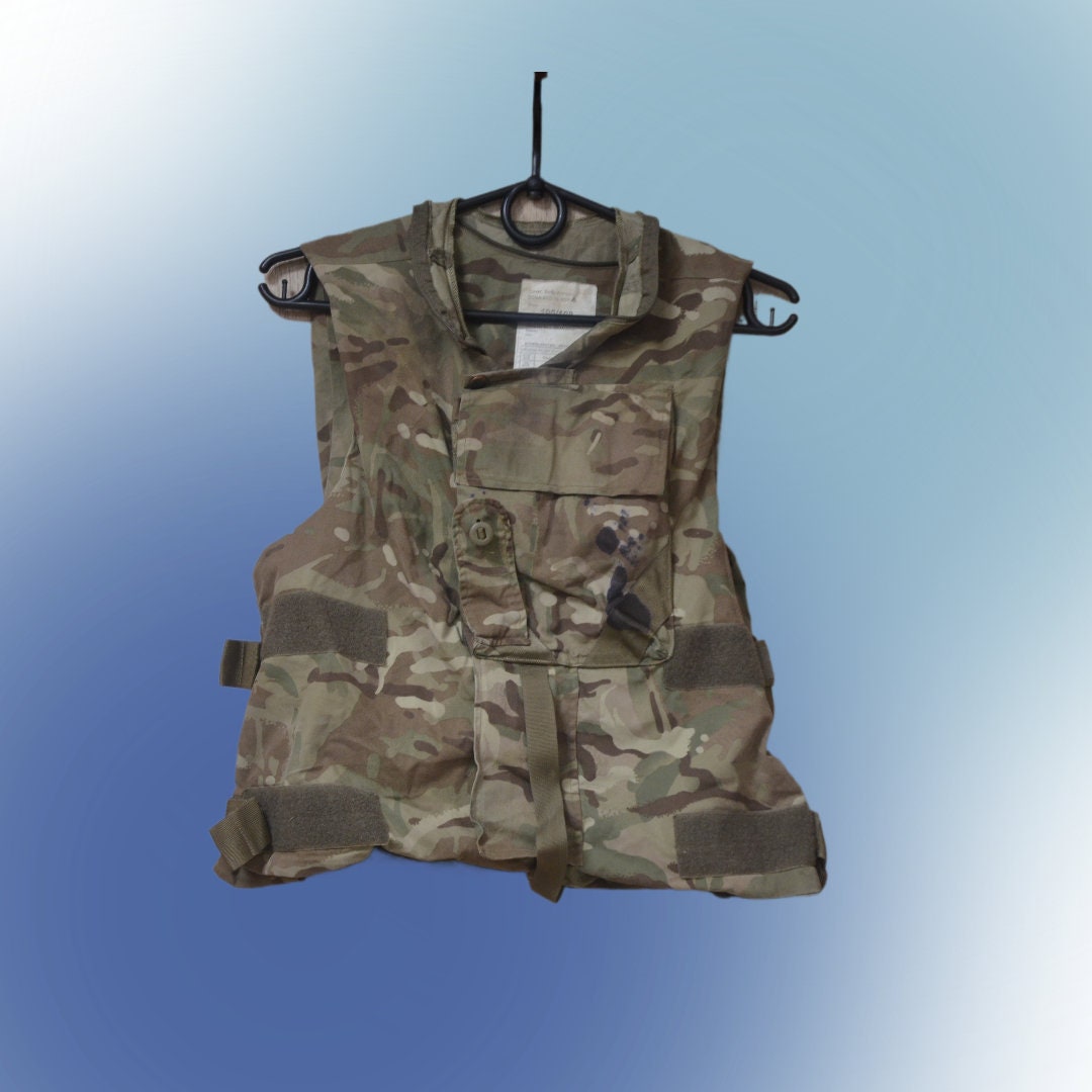  Chaleco táctico militar de camuflaje para fotógrafo, talla  grande, sin mangas, Verde ejército, L : Ropa, Zapatos y Joyería