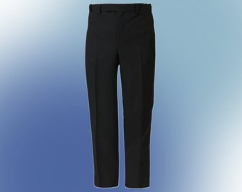 Pantalones militares británicos Royal Navy No. 3, uniforme de gala del ejército británico, pantalones negros, excedente militar