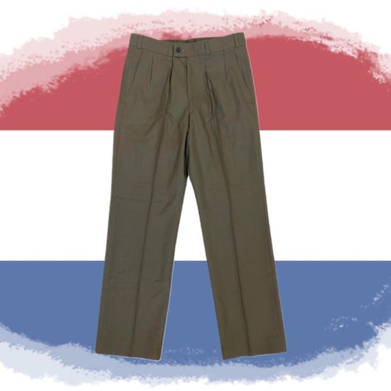 パンツ Dutch Army Chino Trousers Original Dutch Army Trouser Heavy Duty Military Cargo