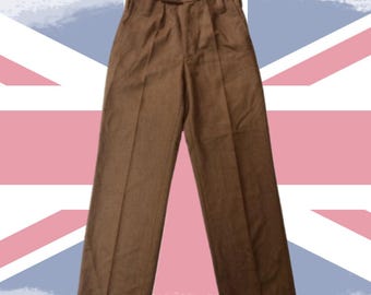 Original British Army No. 2 Dress Wool Trousers, Comfortable and Durable, Adjustable Waist, Used, in Excellent Condition, Military Surplus - Etsy Original British Army No. 2 Dress Wool Trousers, Comfortable and Durable, Adjustable Waist, Used, in Excellent Condition, Military Surplus - Etsy