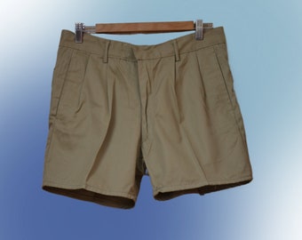 Italian Army Chino shorts - khaki, summer military surplus shorts