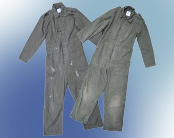 Dutch Military Cotton Suit Olive - state straight from the front, coverall military Surplus