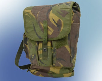 Sac pour masque à gaz British Field Pack DPM, sac à bandoulière, surplus militaire