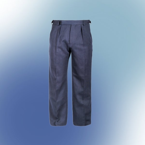 Pantalon militaire en laine pour hommes de l'armée britannique RAF Aircraft No. 2 - bleu marine, surplus militaire