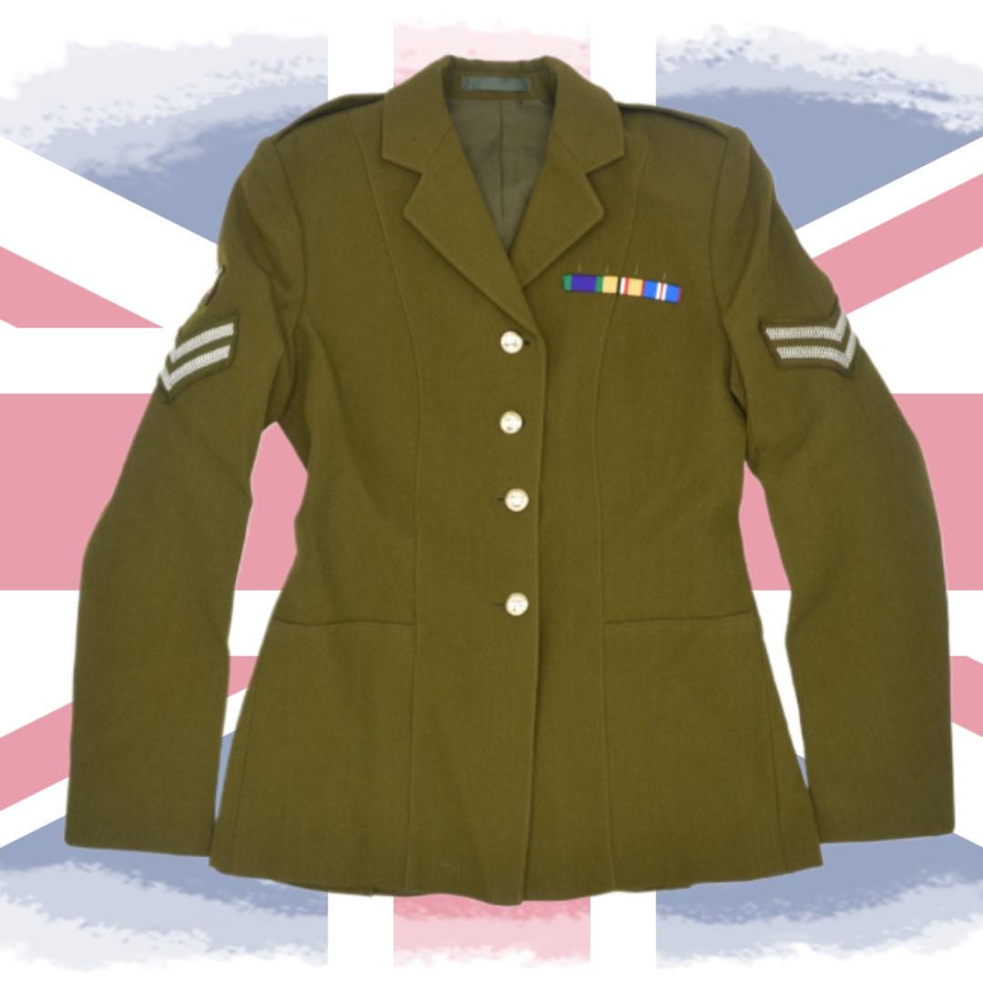 Vintage Officers Shirt No. 2 Dress 1960's British Army Issue