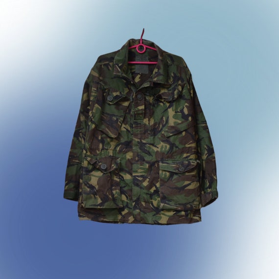 Veste militaire britannique vintage field avec ripstop veste grade II taille 170 104 en camouflage britannique DPM surplus militaire Etsy France