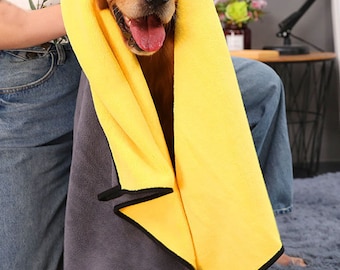 Absorbent pet bathing towel - Dispatch from Australia.