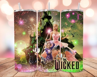 Wicked Broadway 20oz Tumbler: Stainless Steel Fan Gift