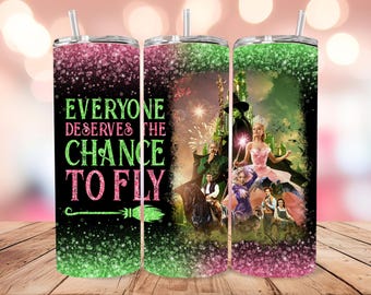 Wicked Witch Movie Tumbler: Broadway Musical Fan Gift