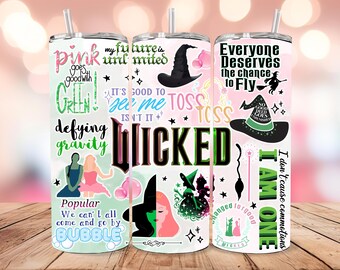 Wicked Broadway Stainless Steel Tumbler: 20oz Gift