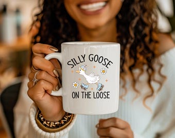 Silly Goose Coffee Mug – Funny Ceramic Mug, Gift