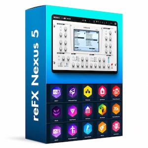 reFX Nexus 5 VST Plugin + Factory Content, Professional Music Production Synthesizer for Windows & Mac, Lifetime License, Instant Download