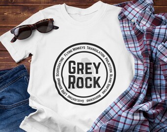 Grey rock t shirt sales