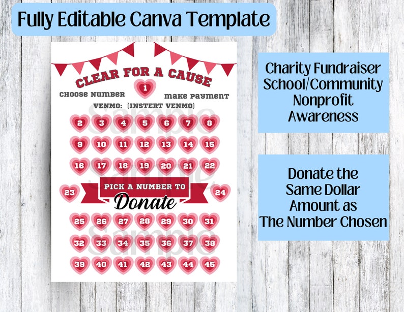 Clear for A Cause Clear the Board Fundraiser | Pick A Date to Donate ...