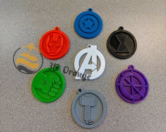 Avengers Keychain [3D Printed]