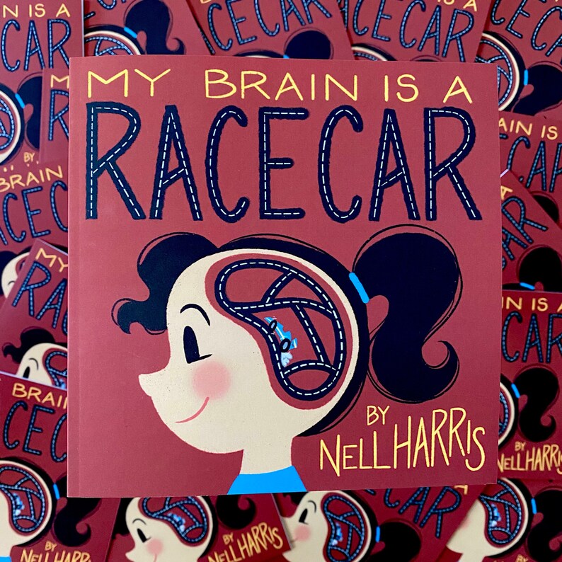 My Brain is a Race Car Etsy Australia