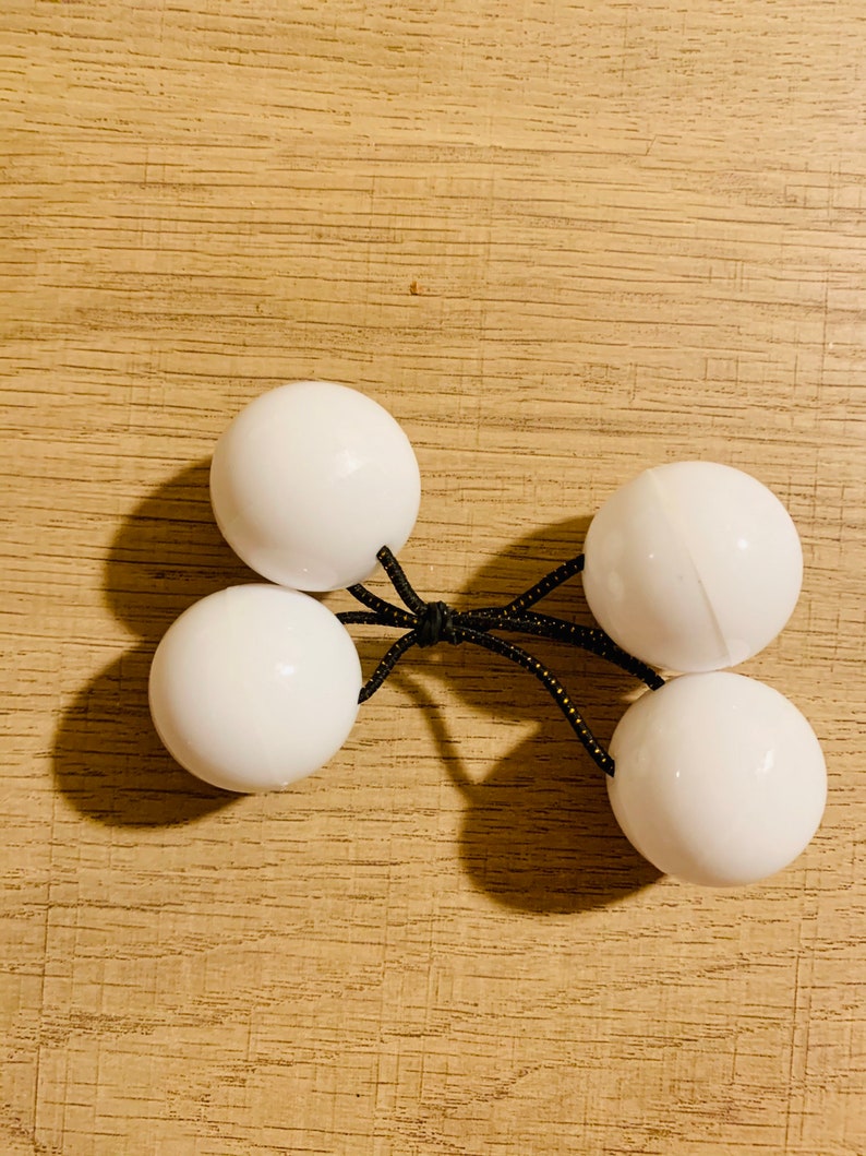 Set of 2 Jumbo Hair Bobbles Hair Knockers Hair Ties Etsy