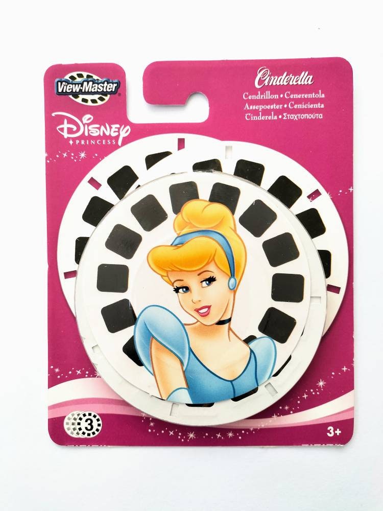 2006 CINDERELLA Disney Princess Mattel VIEW-MASTER 3D reels Factory Sealed  C7163