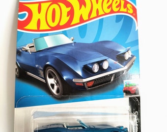 Hot Wheels Corvette Stingray 72 – édition Factory Fresh 5/10 – Carte Courte – Rouge – 1:64 – Superbe Détail Pour Collectionneurs Et Enfants