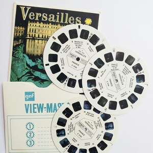 C174 VERSAILLES Sawyer's VIEW-MASTER 3 Reels - Wyprodukowano w Belgii