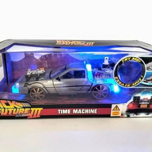Retour vers le futur Jada DeLorean TIME MACHINE Partie 1 / Partie 2 / Partie 3 Moulé sous pression 1:32 1/24 NOUVEAU Scellé