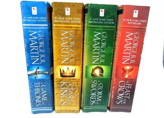 Buy the Set of 5 Game Of Thrones Books