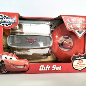 NOWY 2006 CARS Disney PIXAR View-Master 3D Viewer Gift Set Fabrycznie zapieczętowany
