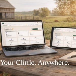 Offline Vet App for Mobile Vets, Field Clinic System, Patient Records, Appointments, No Internet Needed