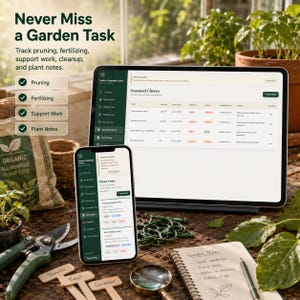 Garden Planner Web App Template: Raised Beds, Seed Planner & Harvest Log image 7