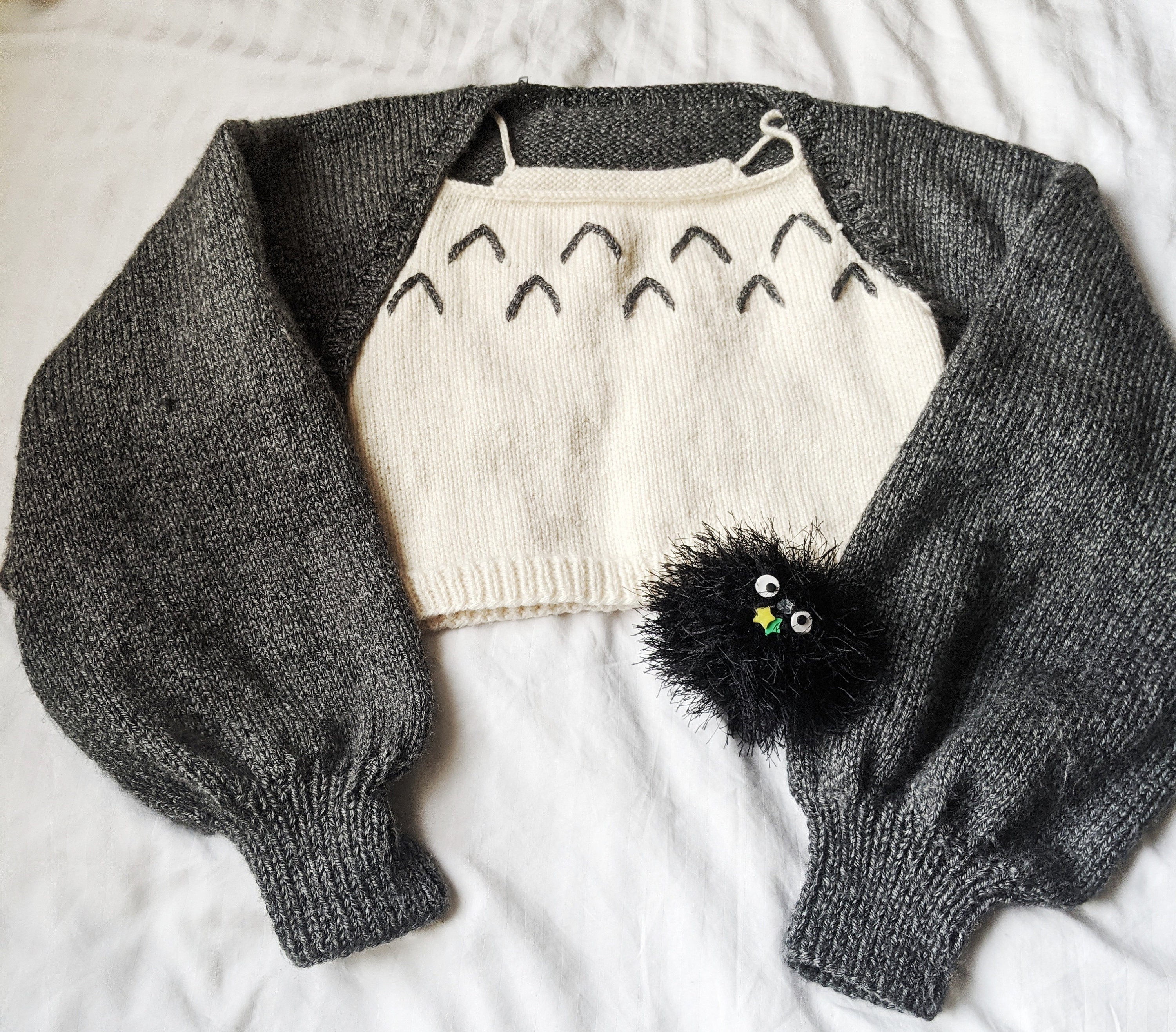 Knitting Pattern My Neighbor Totoro Knit Set Cropped Etsy