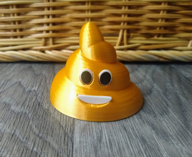 Golden Poop Emoji Golden Turd Poo Award Etsy Canada
