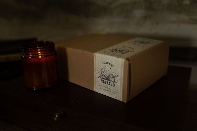 Dark Academia Candle Safe Candle Non Toxic Soy Candles Etsy