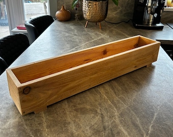 Timber Window Box, Flowers, Herbs 14cm high x 15cm wide - Various Lengths (free delivery)