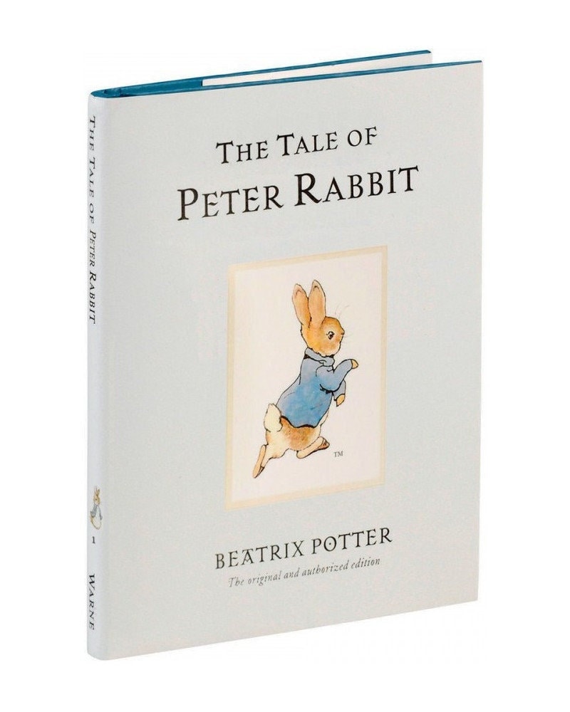 The Tale of Peter Rabbit by Beatrix Potter Hardback Book - Etsy UK