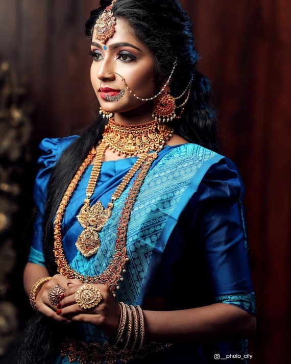 High Trend Wedding Silk Sarees - Saree Blouse Patterns