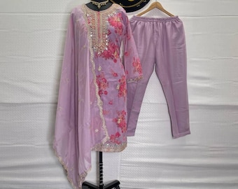 Latest Designer Pakistani Salwar Kameez Dress Ready To Wear Sharara Suits 3 Piece Wedding Party Bollywood Ready made Top Palazzo Bridesmaid