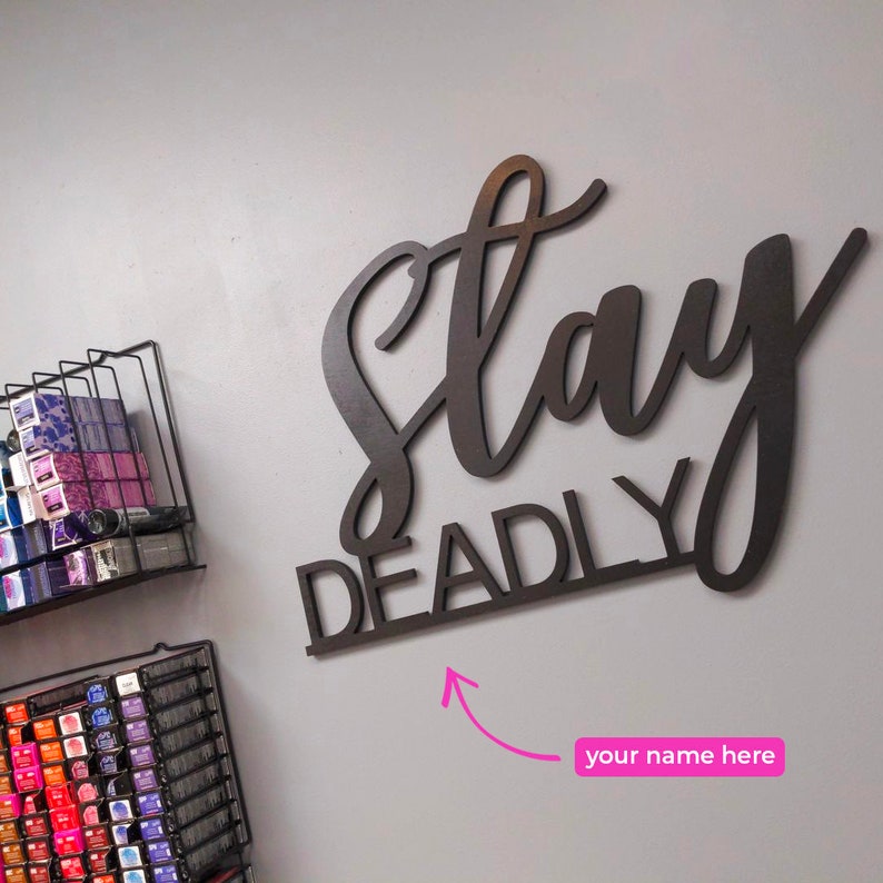 Premium Custom Business Sign for Wall American Made & Etsy