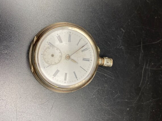 Rose Gold Vintage Curb Pocket Watch Chain - 9k Watch Parts/Repair