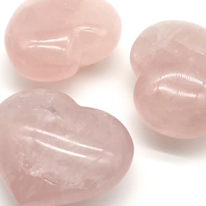 Rose Quartz Heart Crystal